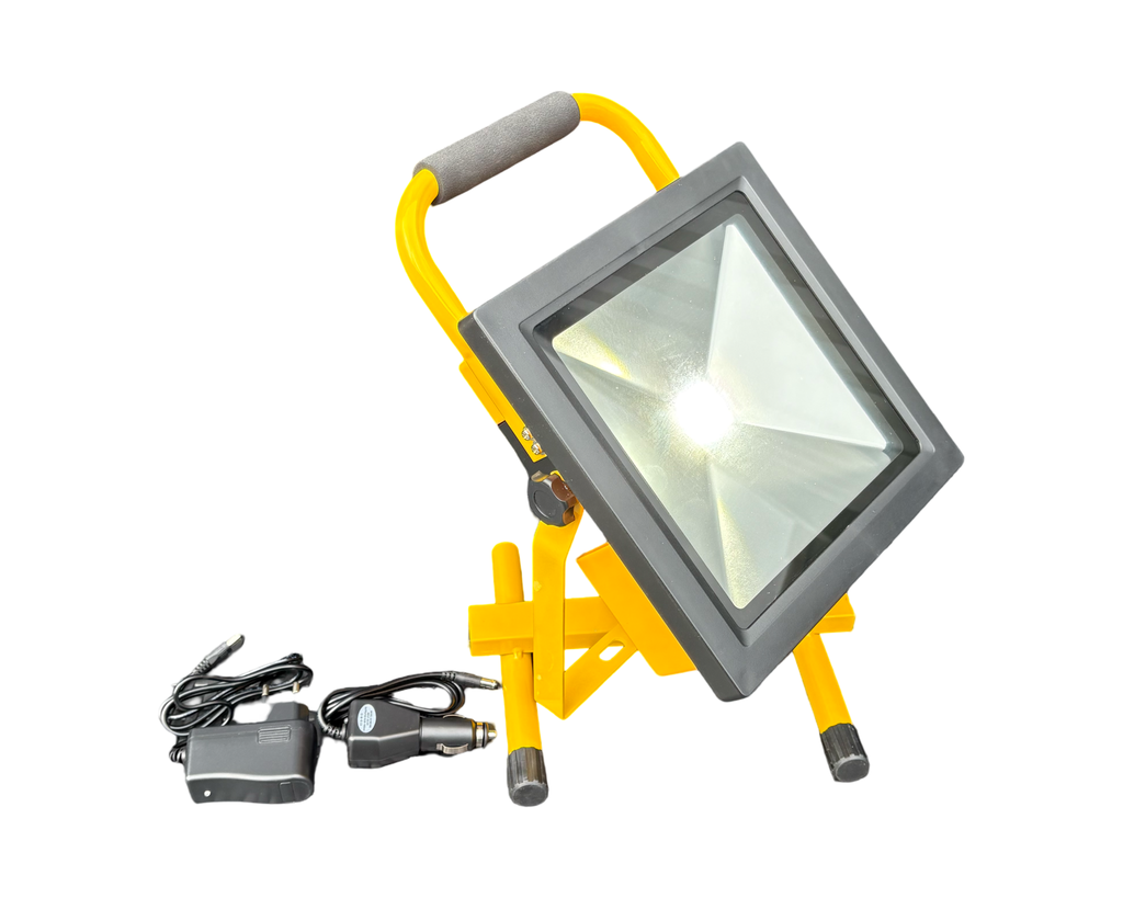 Krachtige compacte oplaadbare bouwlamp / werklamp op accu